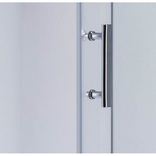 Душова кабіна без піддону Mixxus HARD SC01-120x80x185-TR CHROME прозоре скло 5мм (MI6912)