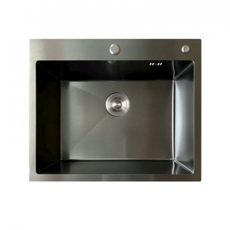 Мийка Mixxus MH5843 Micro Decor Graphite (3.0/0.8) з нерж. сталі (колір графіт) (MI8217)