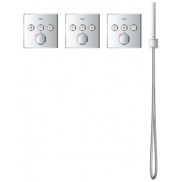 Шлангове підключення з тримачем Grohe Euphoria Cube (26370000)