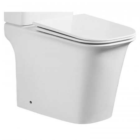 Чаша унітазу-компакту Mixxus Wave-0404-R Bowl 630х350х805 Rimless без сидіння (MI8362)