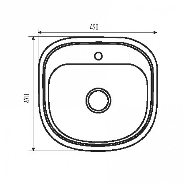 Мийка кухонна Zerix Z4947-08-180MD (micro decor) (ZS0569)