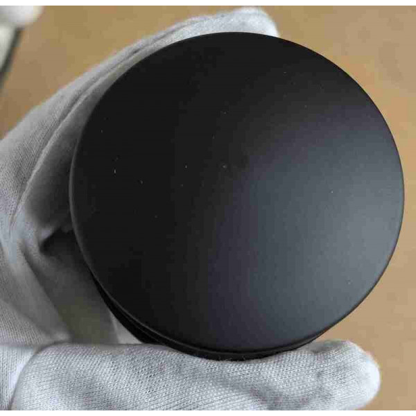 Донний клапан для раковини універсальний (з/без переливу) Koer PW-01-05 автоматичний (Click-Clack) (Колір чорний) 1 1/4'' (KR3403)