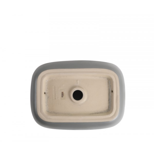 Раковина накладна Mixxus Premium DIVERSE-0116 GRAY 455x330x135mm (MP6651)