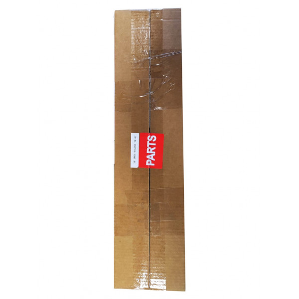 Бічна стінка до кабіни Koer SR SW04-90x200-TR-07 прозоре скло Easy Clean 10мм, графіт (KR5391)