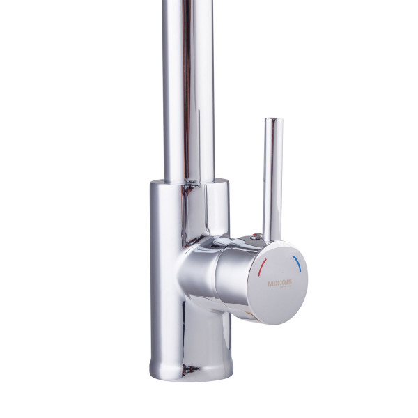 Змішувач для кухні з виливом пружина Mixxus Premium SPRING 017 (MI6950)