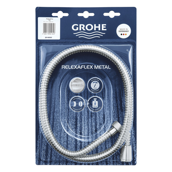 Душовий шланг 2000 Grohe Relexaflex Metal (28140000)