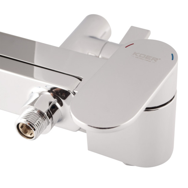 Душова колона зі змішувачемKoer KB-56030-01, 3 функції (KR5427)