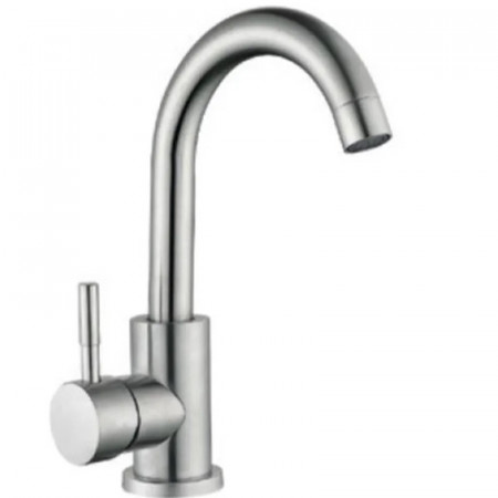 Змішувач для умивальника MIXXUS SUS-001-C з нерж. сталі SUS304 (MI0788)