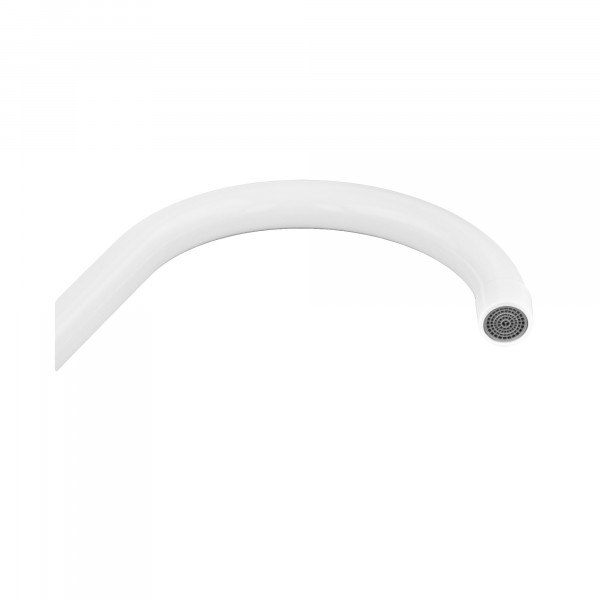 Змішувач для кухні Plamix Diego-011 White (без підведення) (PM0657)