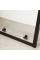 Дверь в нишу Mixxus Premium DIVERSE SD01-100x185-TR Black прозрачное стекло 5мм (MI6876)