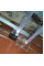 Дверь в нишу Koer SR SD05-120x200-TR-01 прозрачное стекло Easy Clean 6мм, хром (KR5405)
