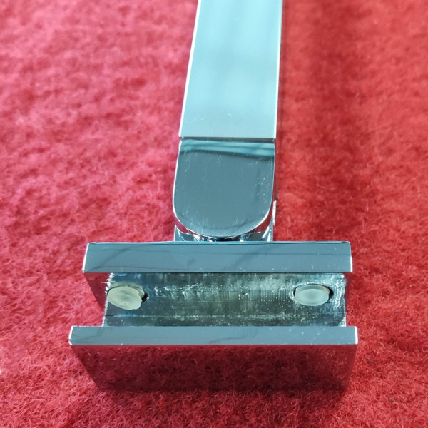 Боковая стенка для кабины Koer SR SW04-80x200-TR-01 прозрачное стекло Easy Clean 10мм, хром (KR5389