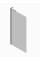 Душевая перегородка Koer SR SP02-100x200-TR-07 Walk-In прозрачное стекло Easy Clean 8мм, графит (KR