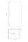 Душевая перегородка Koer SR SP01-100x200-TR-01 Walk-In прозрачное стекло Easy Clean 8мм, хром (KR53