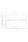 Дверь в нишу Koer SR SD04-120x200-TR-07 прозрачное стекло Easy Clean 10мм, графит (KR5388)
