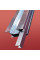 Дверь в нишу Koer SR SD05-120x200-TR-01 прозрачное стекло Easy Clean 6мм, хром (KR5405)