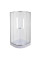 Душевая кабина без поддона Mixxus PLAIN SC01-90x90x185-TR CHROME прозрачное стекло 4мм (MI6899)