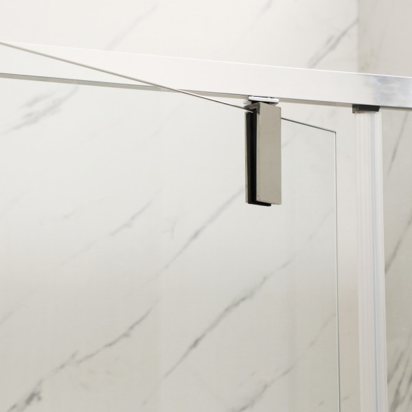 Душевая кабина без поддона Mixxus Premium BEVEL SC01-120x80x195-TR Chrome прозрачное стекло 6мм (MI