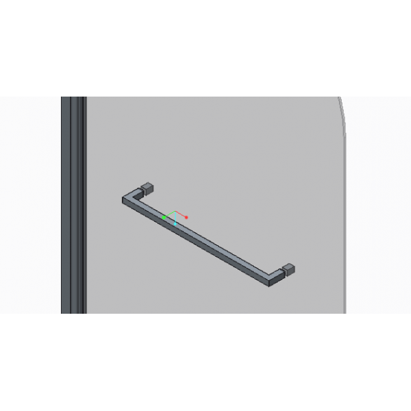 Шторки стеклянные на ванну Koer SR BS02-80x140-TR-01 прозрачное стекло 6мм, хром (KR5401)
