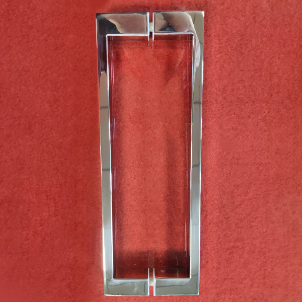 Дверь в нишу Koer SR SD04-120x200-TR-01 прозрачное стекло Easy Clean 10мм, хром (KR5387)