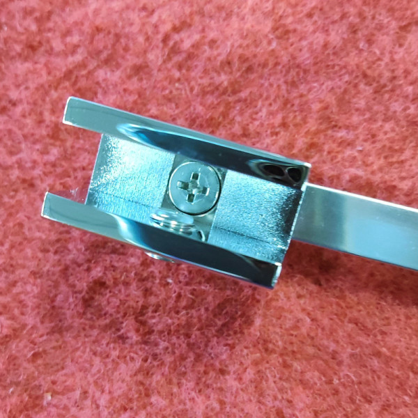 Шторки стеклянные на ванну Koer SR BS03-95x140-TR-01 прозрачное стекло 6мм, хром (KR5402)