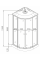 Бокс душевой с гидромассажем Mixxus STRONG SBH02-90x90x215-FB SATIN низкий поддон (MI6890)