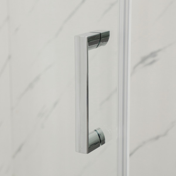 Душевая кабина без поддона Mixxus Premium DIVERSE SC02-90x90x195-TR Chrome прозрачное стекло 5мм (M