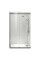 Дверь в нишу Koer SR SD01-120x200-TR-07 прозрачное стекло Easy Clean 8мм, графит (KR5378)
