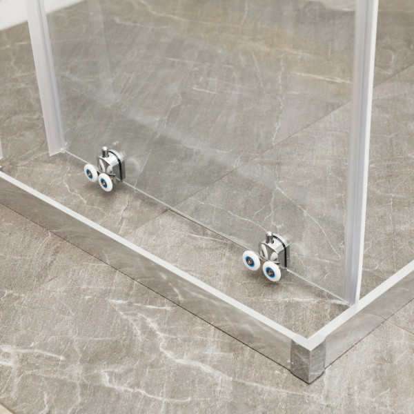 Душевая кабина без поддона Mixxus Premium DIVERSE SC02-90x90x195-TR Chrome прозрачное стекло 5мм (M