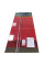 Боковая стенка для кабины Koer SR SW01-90x200-TR-01 прозрачное стекло Easy Clean 8мм, хром (KR5381)