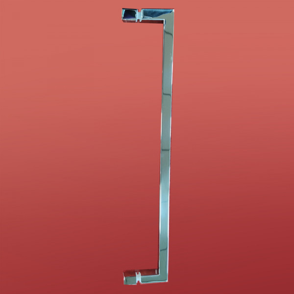 Шторки стеклянные на ванну Koer SR BS02-80x140-TR-01 прозрачное стекло 6мм, хром (KR5401)