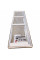 Дверь в нишу Koer SR SD05-120x200-TR-01 прозрачное стекло Easy Clean 6мм, хром (KR5405)