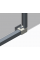 Дверь в нишу Koer SR SD05-140x200-TR-01 прозрачное стекло Easy Clean 6мм, хром (KR5406)