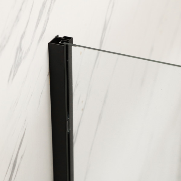 Душевая кабина без поддона Mixxus Premium BEVEL SC01-120x80x195-TR Black прозрачное стекло 6мм (MI6