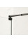 Душевая перегородка Mixxus Premium FLAT SP02-90x200-TR Black Walk-In прозрачное стекло 8мм (MI6855)