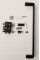 Душевая кабина без поддона Mixxus Premium BEVEL SC01-100x80x195-TR Black прозрачное стекло 6мм (MI6