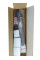 Боковая стенка для кабины Koer SR SW04-90x200-TR-07 прозрачное стекло Easy Clean 10мм, графит (KR53