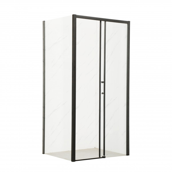 Душевая кабина без поддона Mixxus Premium DIVERSE SC03-120x80x195-TR Black прозрачное стекло 6мм (M