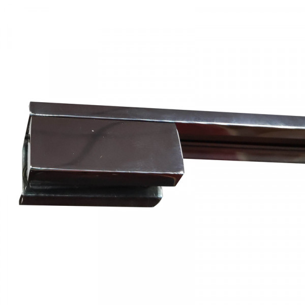 Душевая перегородка Koer SR SP02-100x200-TR-01 Walk-In прозрачное стекло Easy Clean 8мм, хром (KR53