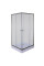 Душевая кабина с низким поддоном Mixxus CUBIC SCT01-90x90x195-TR GRAPHITE прозрачное стекло 4мм (MI