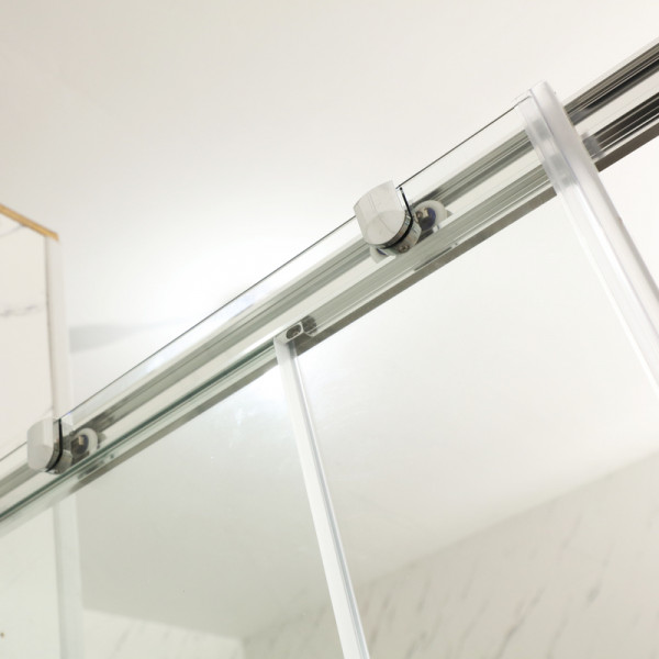 Душевая кабина без поддона Mixxus Premium DIVERSE SC03-100x80x195-TR Chrome прозрачное стекло 6мм (