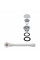 Бокс душевой с гидромассажем Mixxus STRONG SBH02-90x90x215-FB SATIN низкий поддон (MI6890)