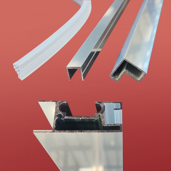 Дверь в нишу Koer SR SD05-140x200-TR-01 прозрачное стекло Easy Clean 6мм, хром (KR5406)