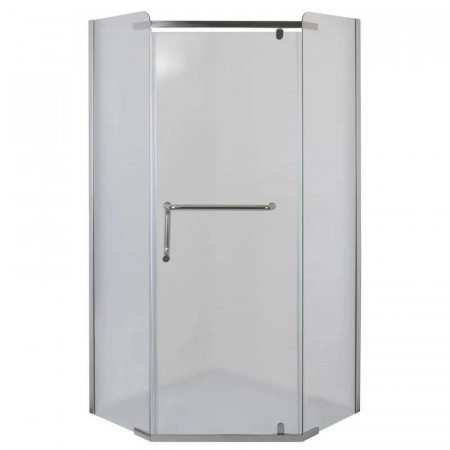 Душевая кабина без поддона Mixxus LINES SC01-90x90x185-TR CHROME прозрачное стекло 6мм (MI6915)