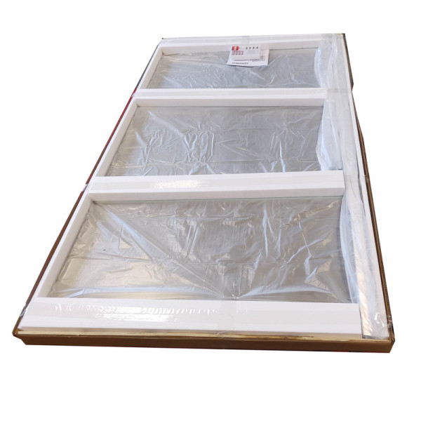 Душевая перегородка Koer SR SP01-100x200-TR-01 Walk-In прозрачное стекло Easy Clean 8мм, хром (KR53