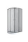 Душевая кабина с низким поддоном Mixxus PLAIN SCT02-90x90x195-TR GRAPHITE прозрачное стекло 4мм (MI