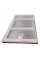 Душевая перегородка Koer SR SP01-120x200-TR-01 Walk-In прозрачное стекло Easy Clean 8мм, хром (KR53