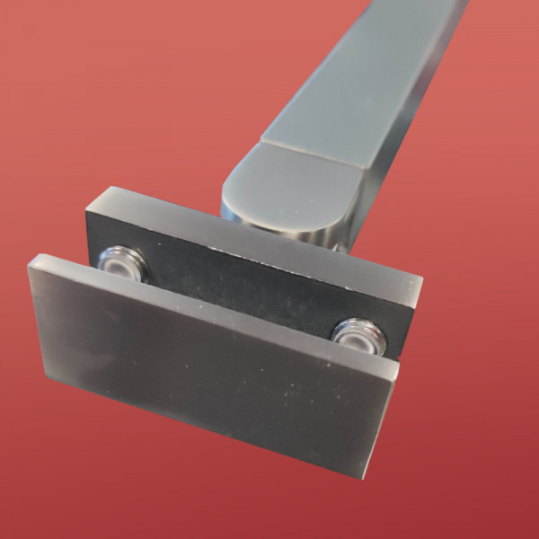 Дверь в нишу Koer SR SD04-120x200-TR-07 прозрачное стекло Easy Clean 10мм, графит (KR5388)