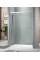 Дверь в нишу Koer SR SD05-140x200-TR-01 прозрачное стекло Easy Clean 6мм, хром (KR5406)
