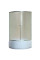 Душевая кабина с высоким поддоном Mixxus PLAIN SCT01-90x90x195-FB SATIN матовое стекло 4мм (MI6894)